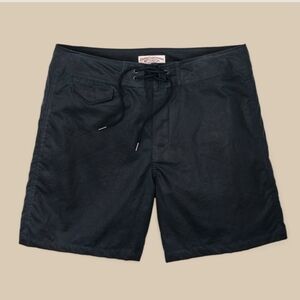 NWT Filson | Eagle Harbor Swim Trunks Dark Navy Waxed Cotton Size 36